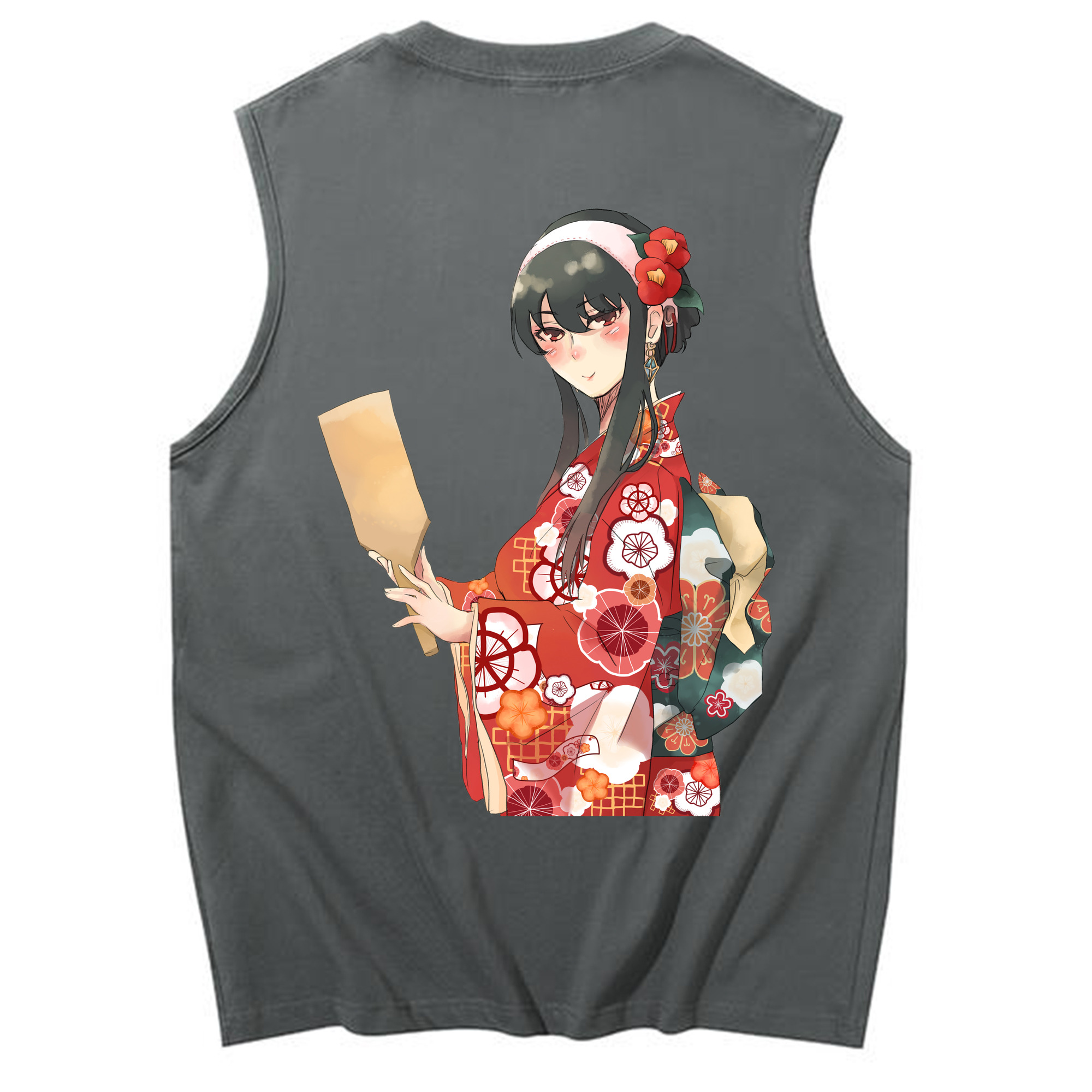 （画像用） SPY×FAMILY间谍家家酒 コットン100％タンクトップ（背面プリント）